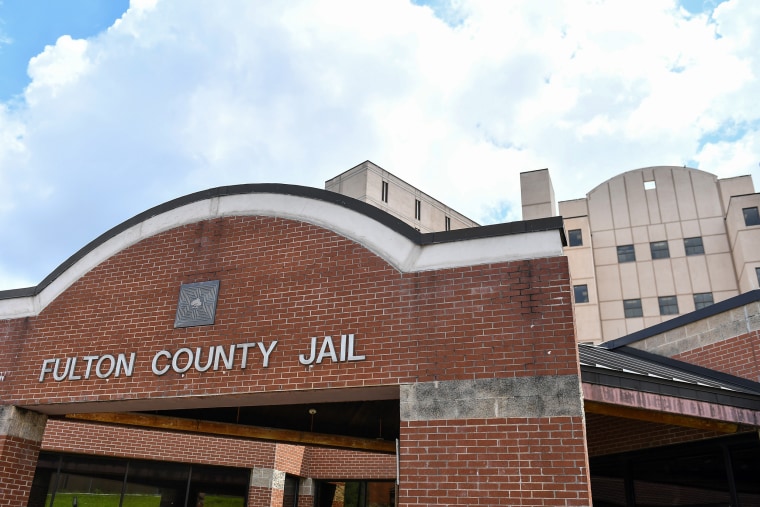 The Fulton County Jail in Atlanta on July 10, 2020.
