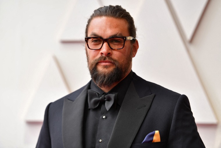 Jason Momoa attends the 94th Oscars in Hollywood, Calif.