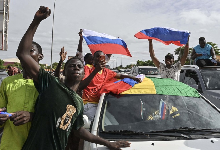 Thousands of supporters of the military coup in Niger gathered at a Niamey stadium Sunday, when a deadline set by the West African regional bloc ECOWAS to return the deposed President Mohamed Bazoum to power is set to expire, according to AFP journalists.