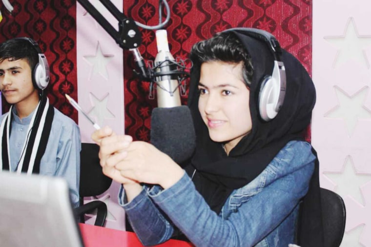 Khurami's first radio program, which she started when she was 15, was aimed at other children.