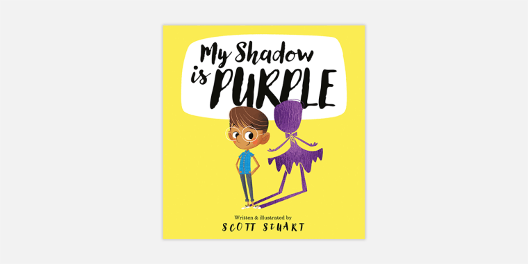 book cover of My Shadow Is Purple
