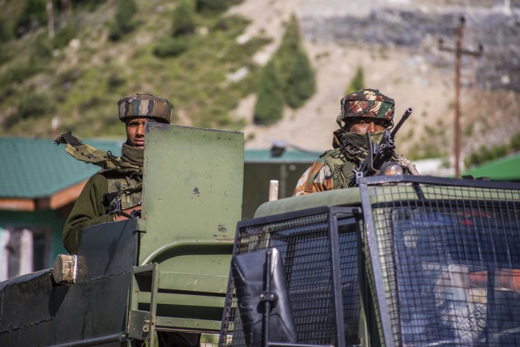 Indian and Chinese Troops Face-off Along The Disputed Himalayan Border