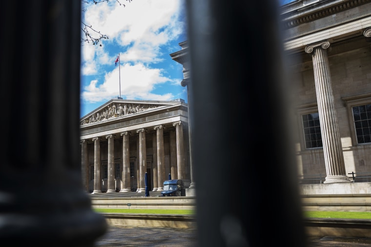 British Museum says staff member dismissed after items were found to be missing, stolen or damaged.