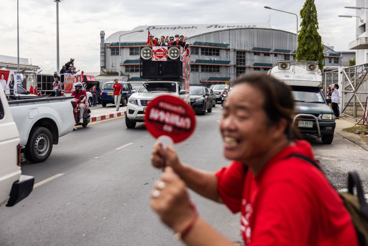 Image: Thailand Sees Day Of High Political Drama As Thaksin Returns And Prime Minister Vote Is Held