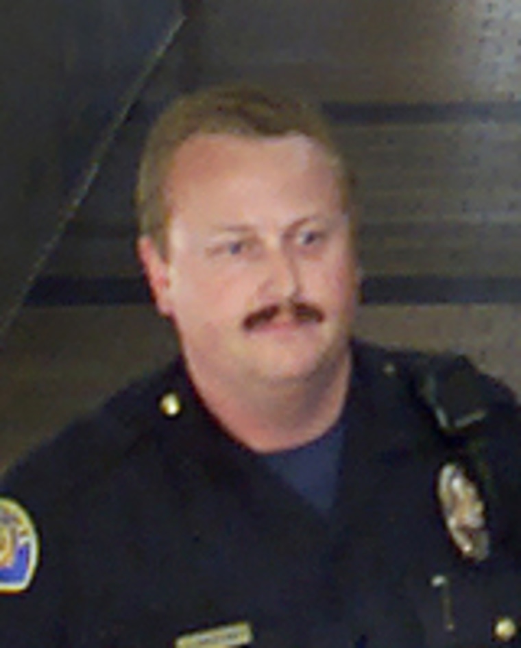 Police officer John Snowling of the Ventura police department in 2000.