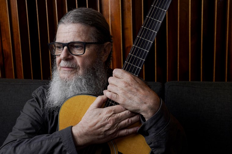Composer Gustavo Santaolalla in Los Angeles on Aug. 17, 2023.