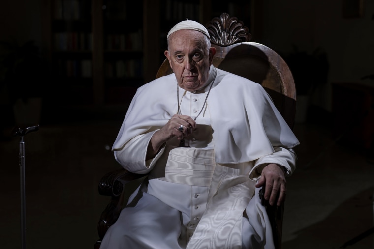 Pope Francis at The Vatican, on Jan. 24, 2023.