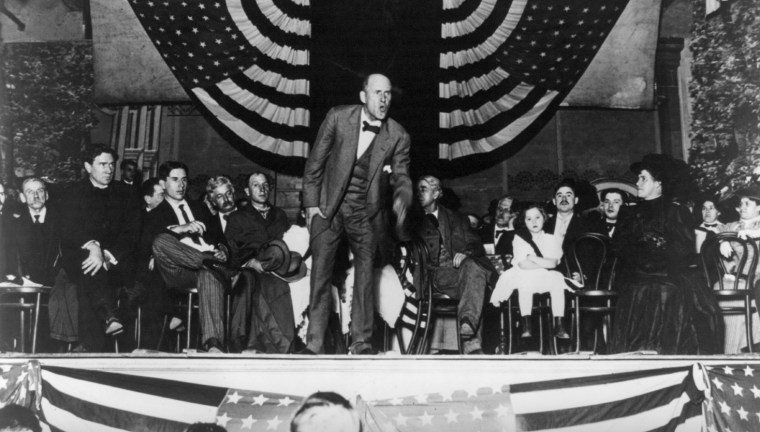 Eugene Debs speaks circa 1912-1918.