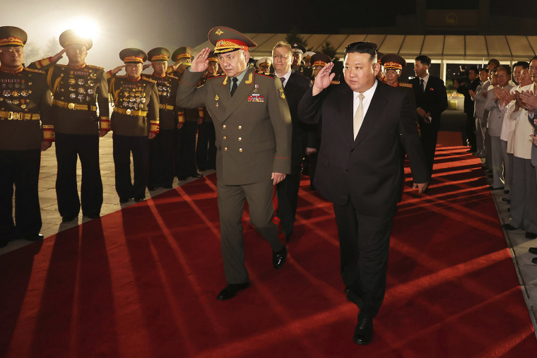 Kim Jong Un,Sergei Shoigu