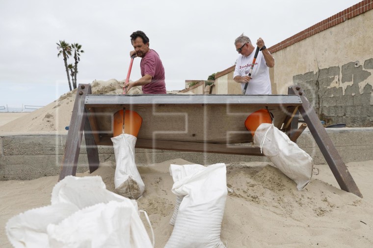 Preparations Ahead of Hurricane Hilary in Southern California