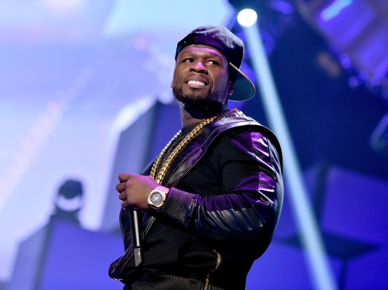 50 Cent of the music group G-Unit performs onstage during the 2014 iHeartRadio Music Festival at the MGM Grand Garden Arena on September 20, 2014 in Las Vegas, Nevada.  