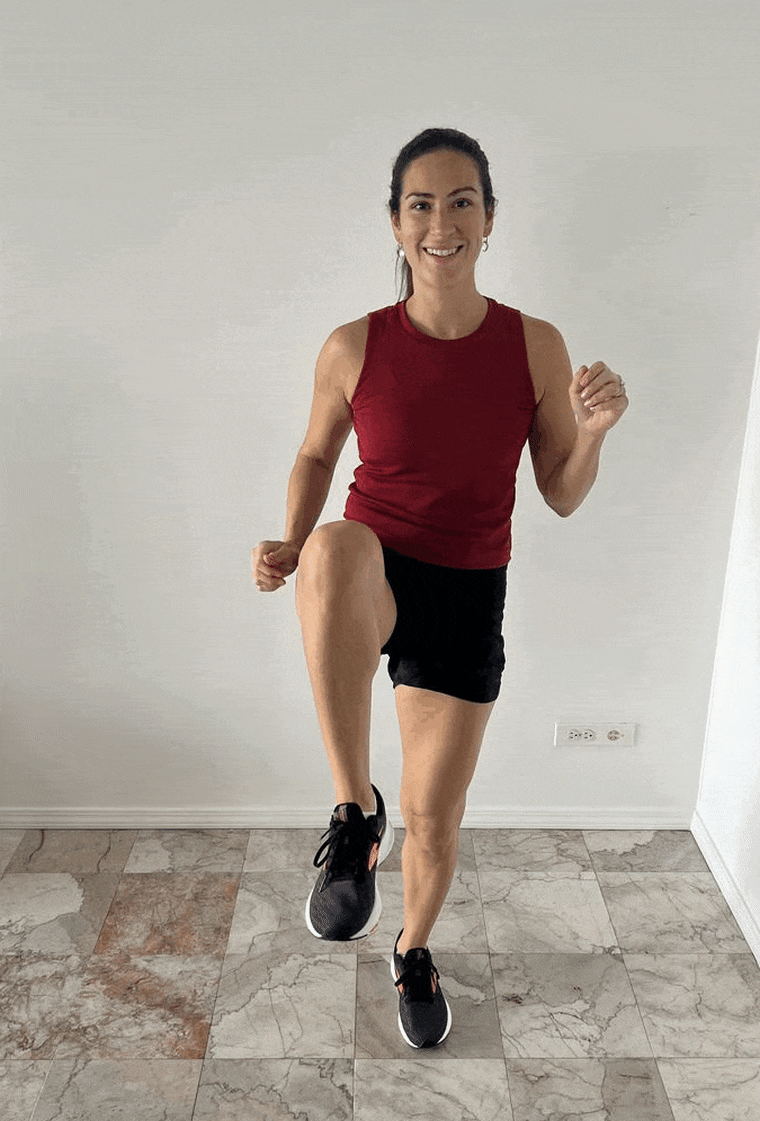 High Knees Exercise Gif Best Core Exercises Top Moves From Beginner High Knees Exercise Gif Best Core Exercises Top Moves From Beginner