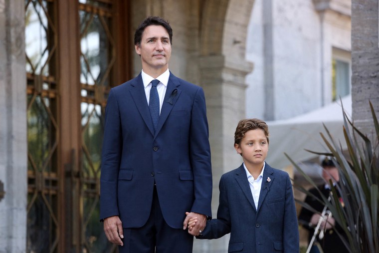 Justin Trudeau, Hadrien