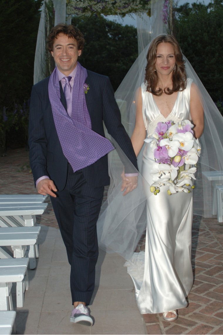 Robert Downey Jr. and Susan Levin Wedding - Handout Photo