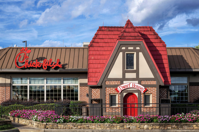 One of four existing original Chick-Fil-A Dwarf Houses in Pleasant Hill