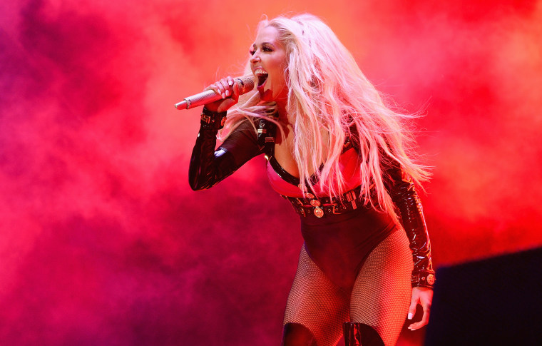 Erika Jayne performs