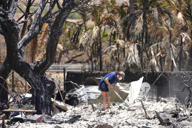 Incendios en Hawaii residentes enfrentan las llamas entre robos