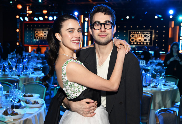 Margaret Qualley and Jack Antonoff 