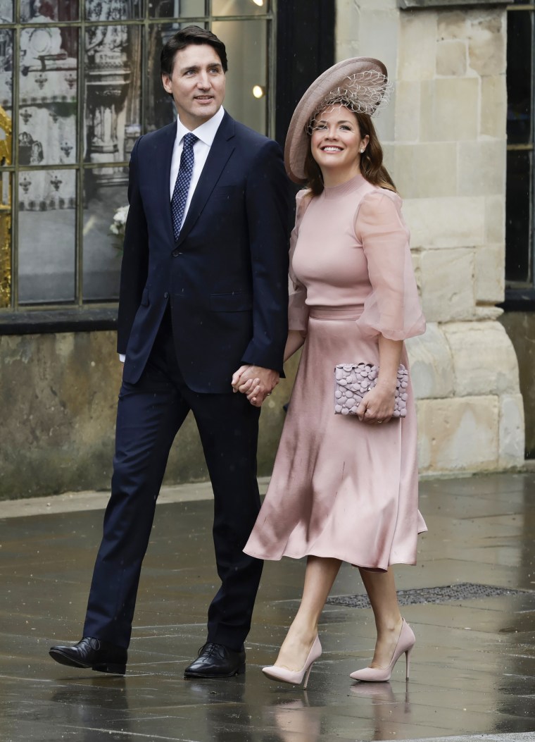 Justin Trudeau and wife Sophie Grégoire Trudeau