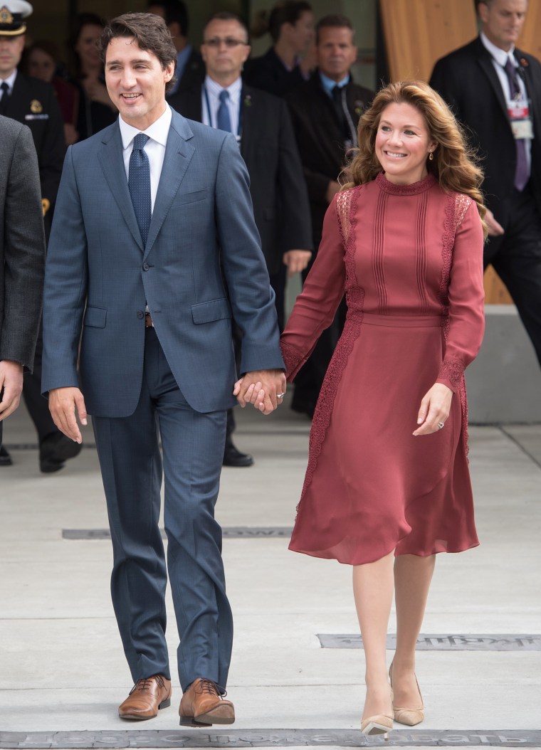 Justin Trudeau and Sophie Gregoire-Trudeau