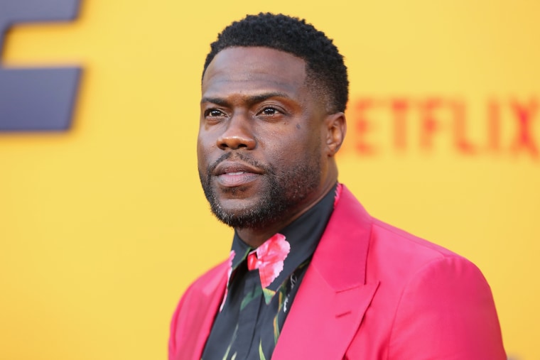 Kevin Hart in wheelchair after racing former NFL star, tore abdomen and ...