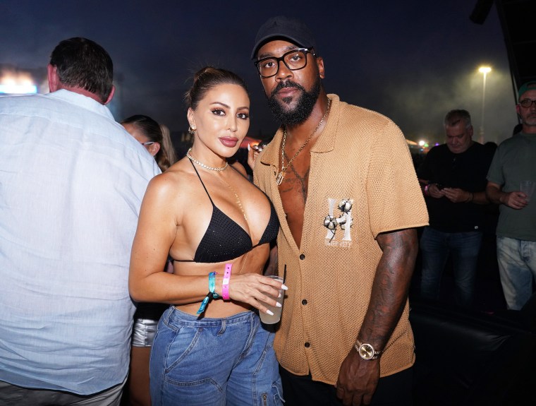 Larsa Pippen and Marcus Jordan