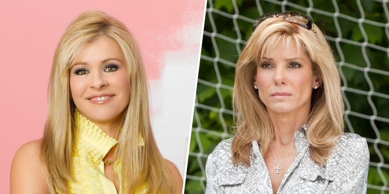 Leigh Anne Tuohy and Sandra Bullock 