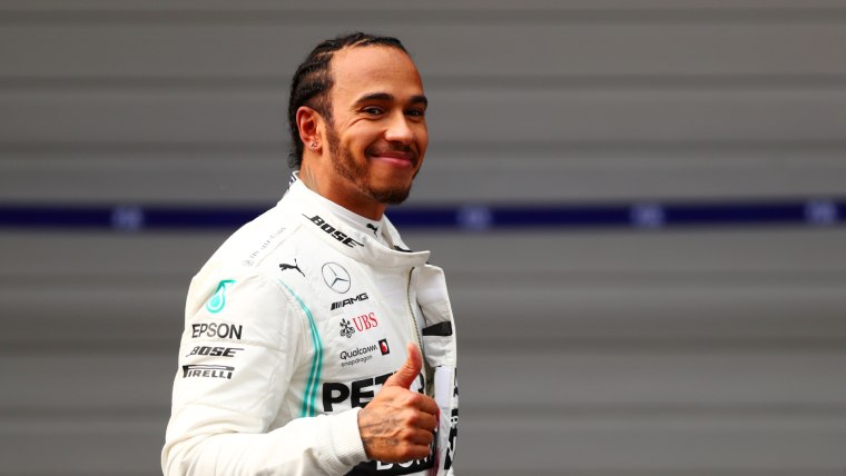 Lewis Hamilton en el Great Britain and Mercedes GP 2019.