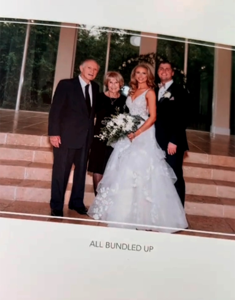 Mom wedding album fail