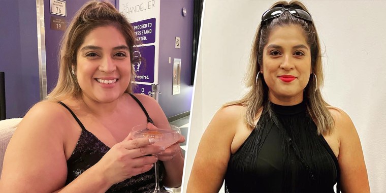 Jamel Corona weighed 225 pounds when she started taking Wegovy in December 2021 and now weighs 167 pounds. She says the medication was the boost she needed to slim down. 