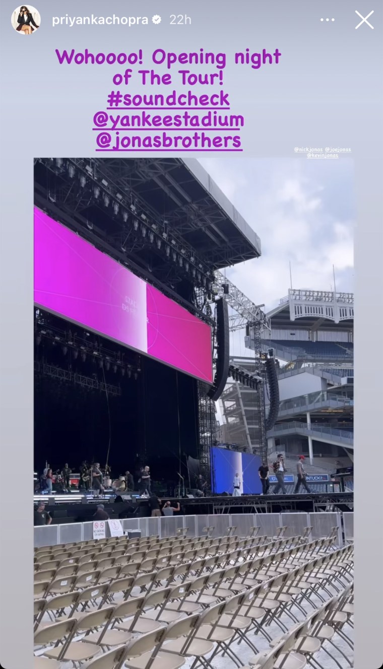 Jonas Brothers Kick Off 'The Tour' to Sold Out Yankee Stadium