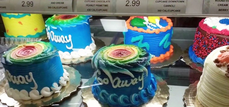 Hurricane-themed cakes