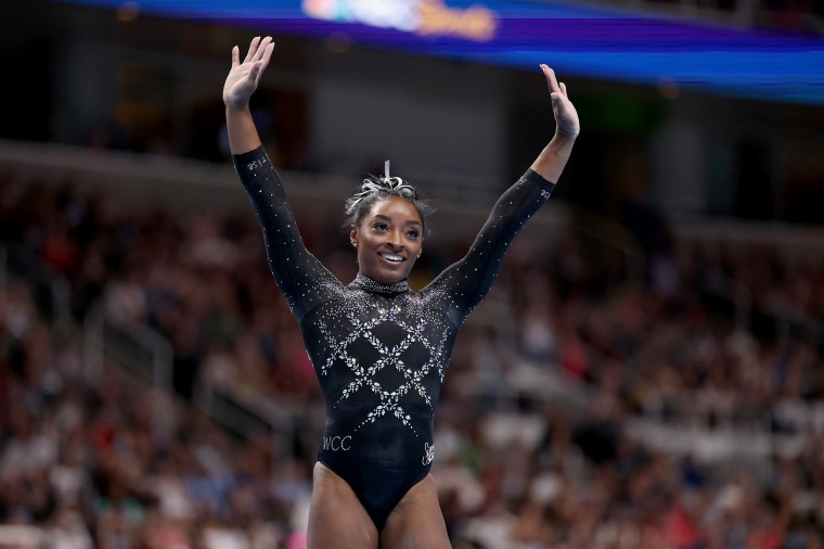 Simone Biles Talks Body Image and Mental Health in Vogue