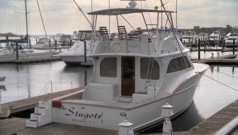Tony Soprano's boat "The Stugots."