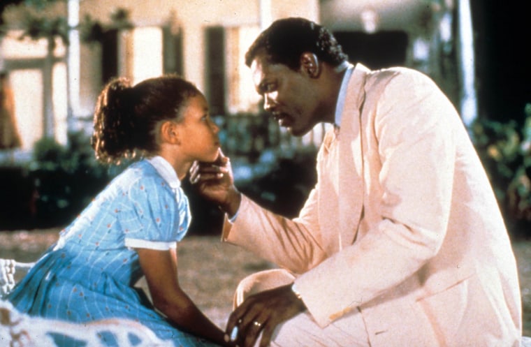 Jurnee Smollett and Samuel L. Jackson in Eve's Bayou, 1997. 