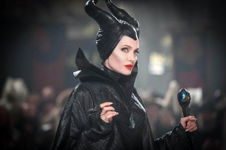 Angelina Jolie is Maleficent, 2014. 