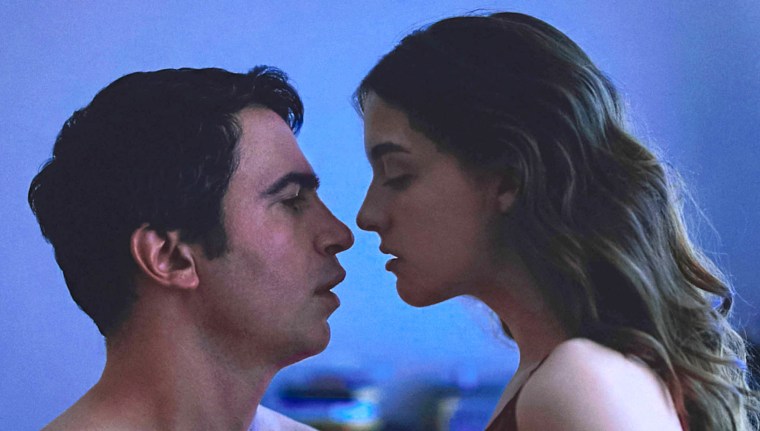 Chris Messina and Quinn Shephard in Blame, 2017.