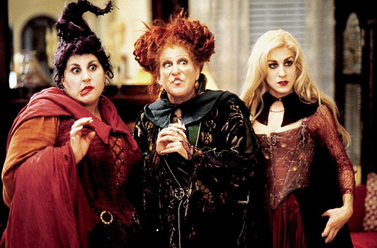 Najimy, Midler and Parker in Hocus Pocus, 1993.