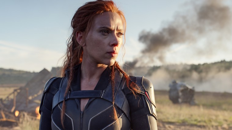 Scarlett Johansson as Natasha Romanoff in "Black Widow" by Marvel Studios.