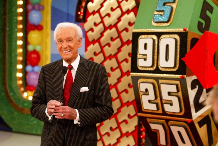 Bob Barker hosting "The Price is Right" on June 9, 2005.