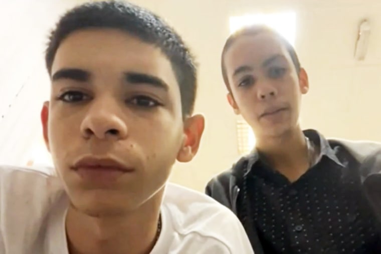 The two 19 year-old Cubans who said they were duped into going to Russia.