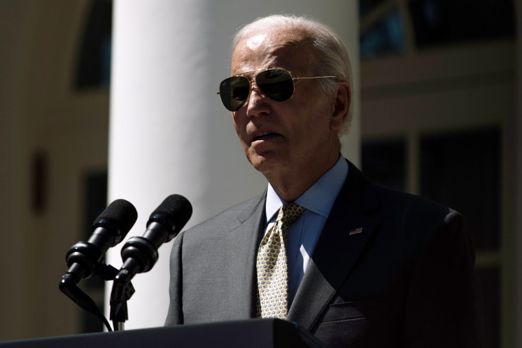 President Joe Biden outside the White House on Sept. 1, 2023.