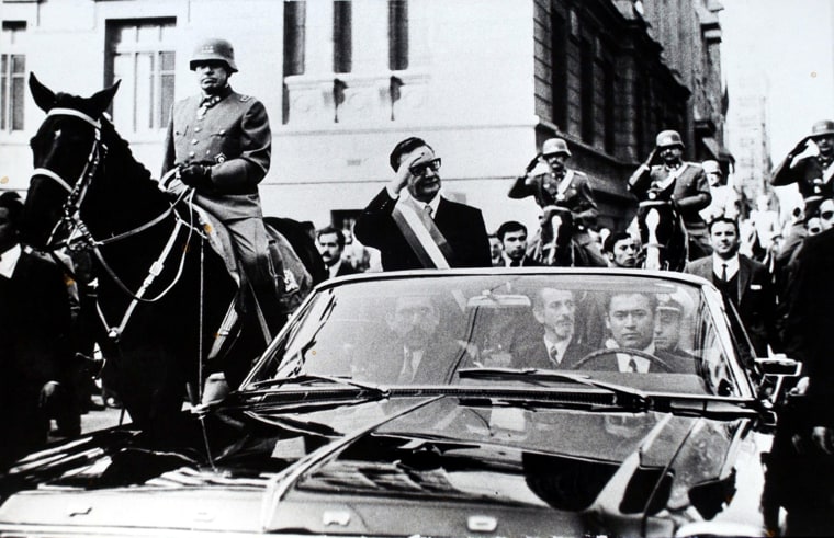 AP PHOTOS 50 years ago Chile s army ousted a president and