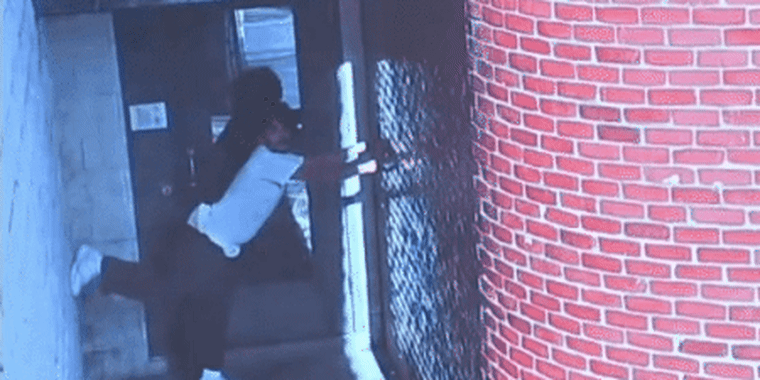 Newly released footage shows Danelo Cavalcante escaping from Chester County Prison.