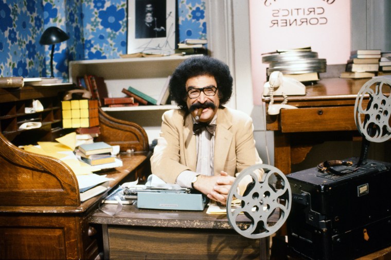 Gene Shalit on NBC News' "Today" in 1982.