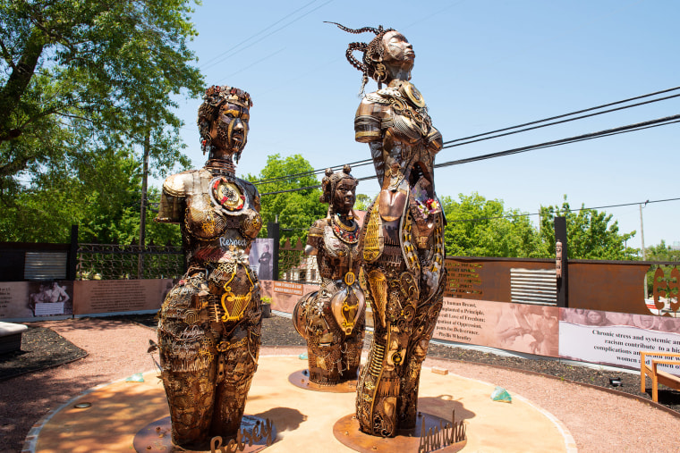 The Mothers of Gynecology Monument Park in Montgomery, Ala.