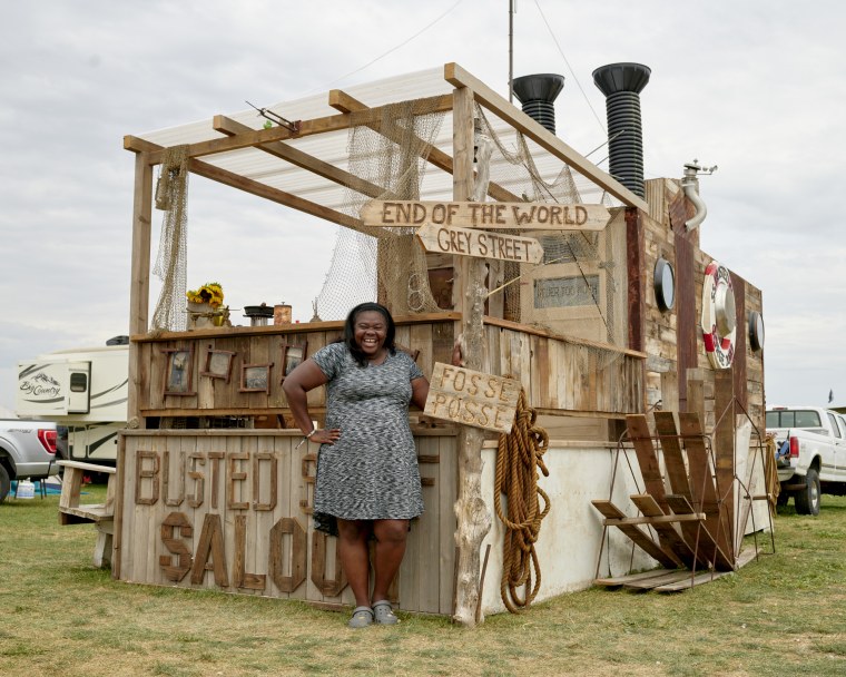 Image: Chassie Sherretz traveled to see Dave Matthews Band at The Gorge in Washington from her home in Chicago. She's traveled to The Gorge to see them perform since 2016.