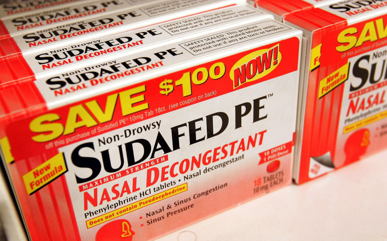 Does this over-the-counter decongestant really work? FDA panel to re-evaluate phenylephrine
