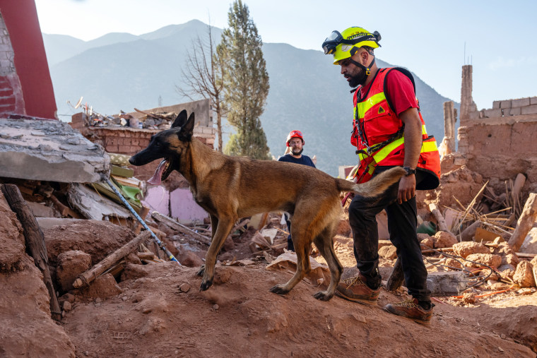 Aftermath Of Earthquake In Marrakech