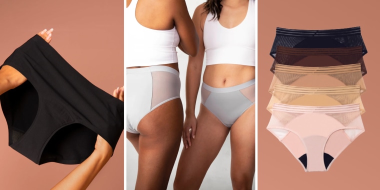 Unlike disposable pads and tampons, period underwear is designed to be reusable and minimize single-use waste.

